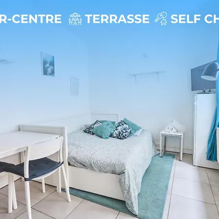 Appartamento Stylé Avec Wifi, Terrasse, Proche Gares Lilla